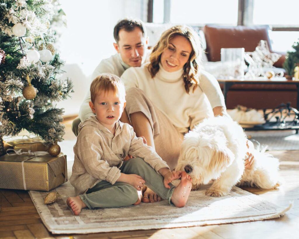 indoor family photoshoot outfits